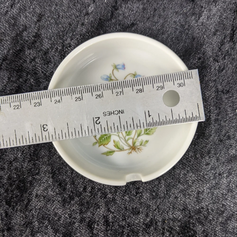 Unique vintage mug with ashtray or teabag rest cover - Picture 3 of 11